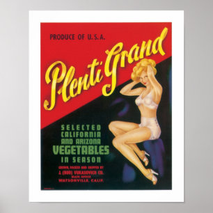 Pôster Plenti Grand