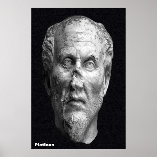 Poster Plotinus / Filósofo Grego / (Frente)