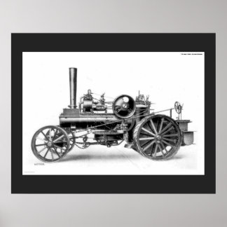 Poster Ploughman's Traction Engine