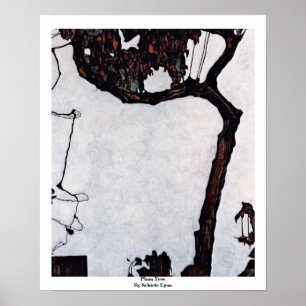 Poster Plum Tree Por Schiele Egon