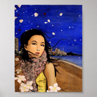 Pôster Plumeria Breeze em Waikiki