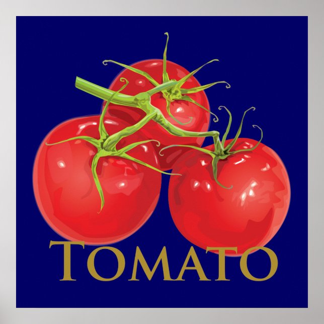 Poster Plump Red Tomatoes (Frente)