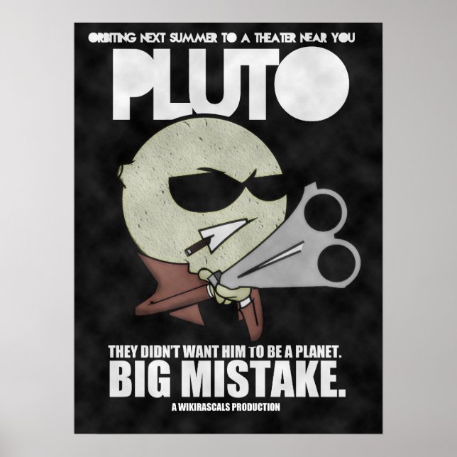 Poster Plutão: O Filme (Frente)