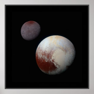 Poster Pluto e Charon