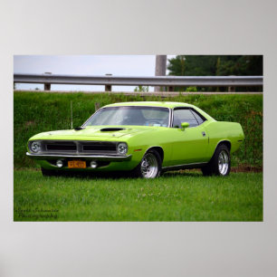 Pôster Plymouth 1970 Cuda