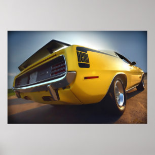 Pôster Plymouth 1970 HEMI 'Cuda Hemicuda