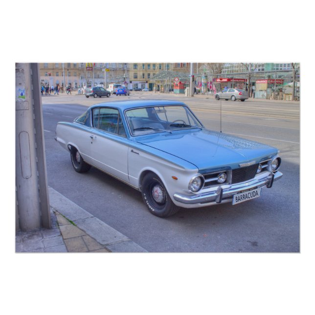 Pôster Plymouth Barracuda (Frente)