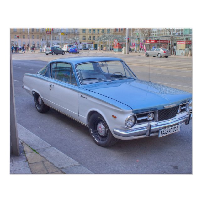 Pôster Plymouth Barracuda (Frente)