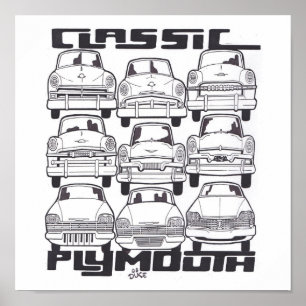 PÔSTER PLYMOUTH CLÁSSICO