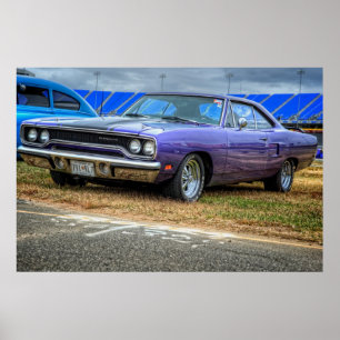 Poster Plymouth Roadrunner 1970