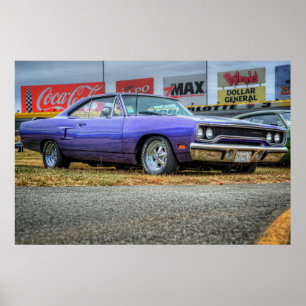 Poster Plymouth Roadrunner 1970