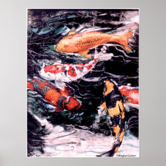 Poster PMACarlson Koi 9