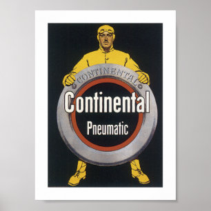 Pôster Pneumático continental