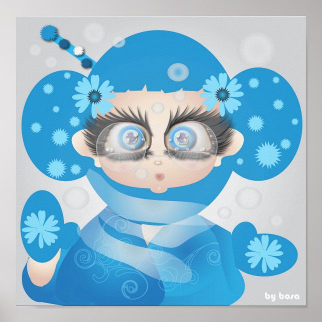 Pôster Pó de gelo (Frente)