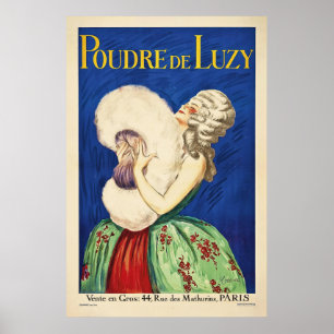 Poster Pó De Luzy Leonetto Cappiello