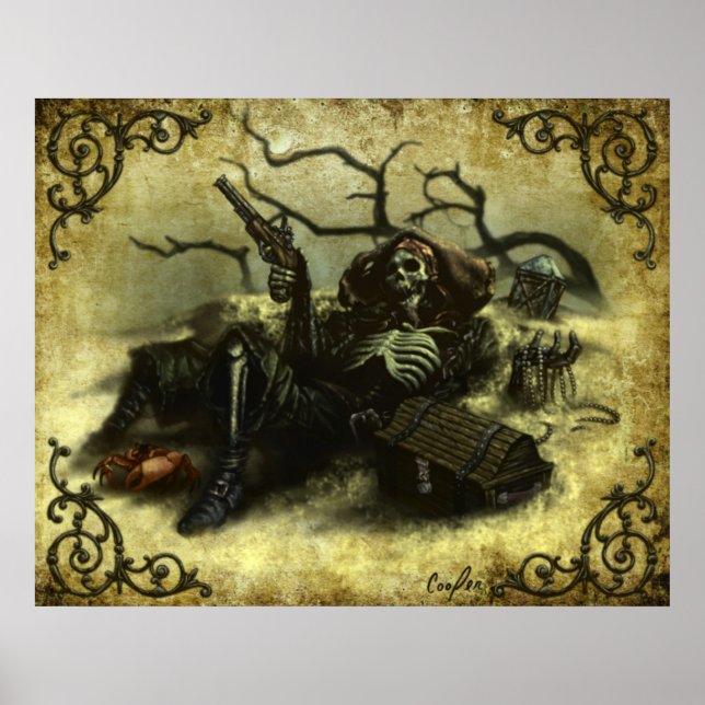 Poster "Pó e Ossos" (Frente)