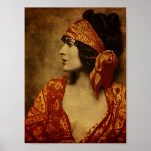 Poster Pobre garota (Frente)