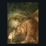 Poster Pobre Urso Pequeno, 1912, por John Bauer<br><div class="desc">John Bauer - Pobre Urso Pequeno,  1912. John Albert Bauer era pintor e ilustrador sueco. Seu trabalho se preocupa com paisagem e mitologia,  mas também compôs retratos.</div>