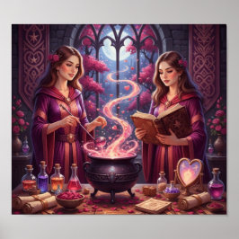 Poster PoçãoRosaEnfeitiçada