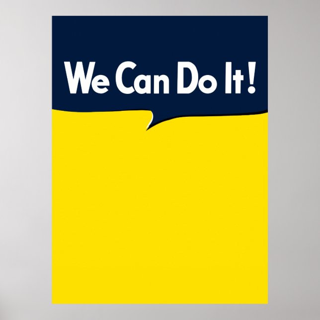 Poster Podemos fazer isso, diz Rosie (Frente)