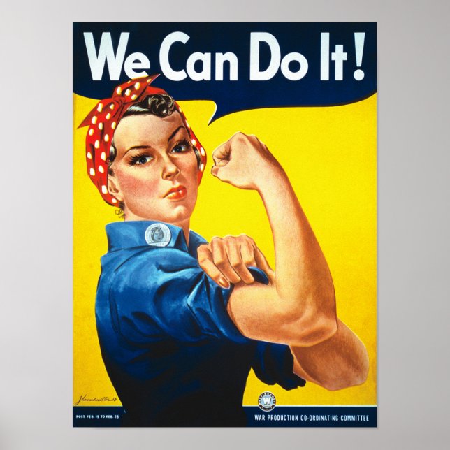 Poster Podemos Fazer Isso Poder Para As Mulheres (Frente)