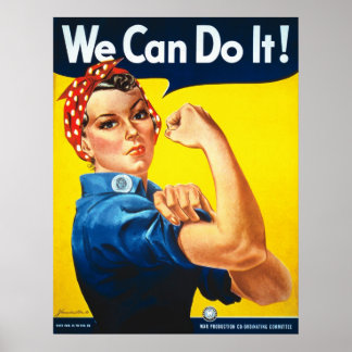 Pôster Podemos Fazer Isso! Rosie the Riveter