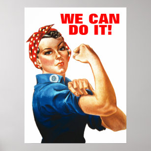 Poster Podemos Fazer Propaganda da Segunda Guerra Mundial