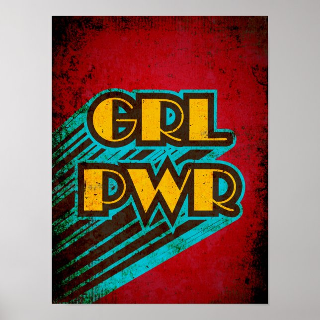 Poster Poder da Menina (Frente)