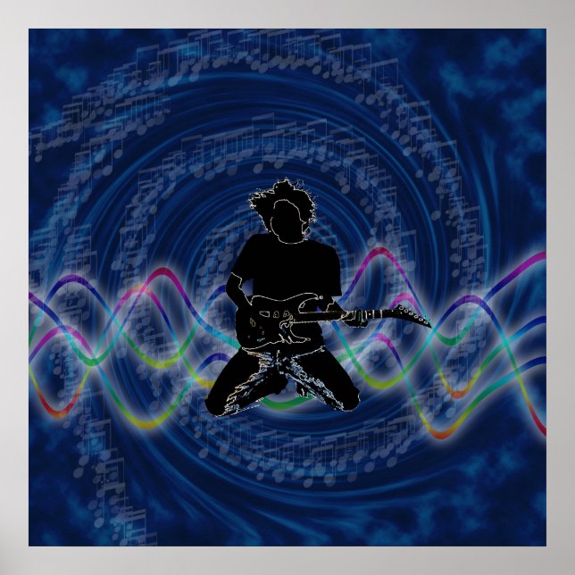 Pôster Poder da música (Frente)