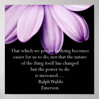 Pôster Poder Da Persistência