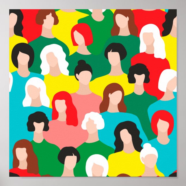 Poster Poder das raparigas (Frente)