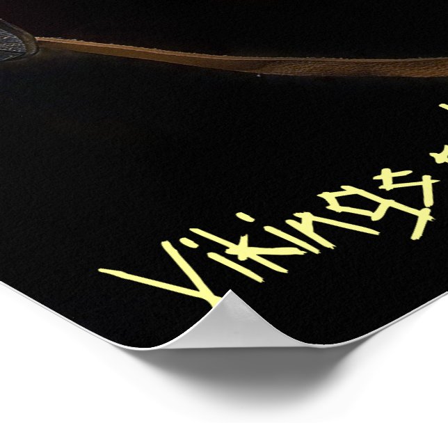 Pôster poder de viking (Borda)