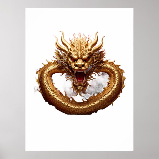 Poster Poder do Dragão Chinês (Frente)