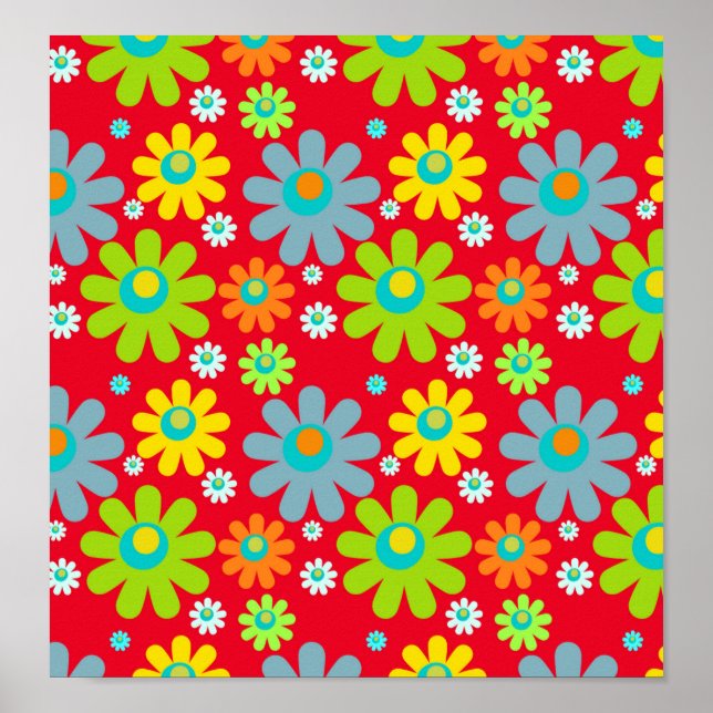 Pôster Poder Floral Deco (Frente)