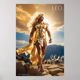 Poster Poder Zodiac: Leo
