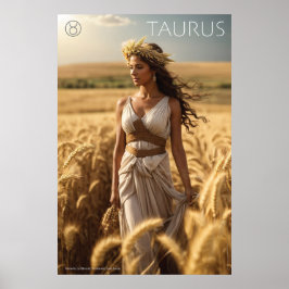 Poster Poder Zodiac: Taurus