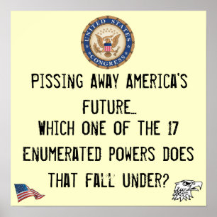 Pôster Poderes do Congresso