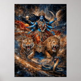 Poster Poderes do Universo da Deusa Kali