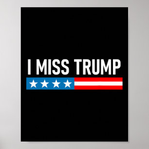 Poster Poderia Biden Ser Mais Tedioso Eu Sinto Saudade de