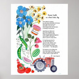 Poster Poem Art for Charity