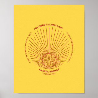 Poster Poema de Inauguração de Amanda Gorman 202