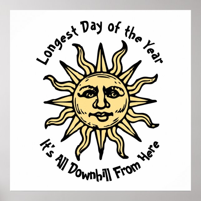 Poster Poema de Solstício de Verão (Frente)