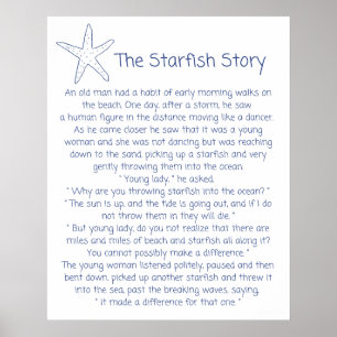 Poster Poema de Starfish, história de Starfish, presente