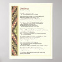 Poema Desiderata
