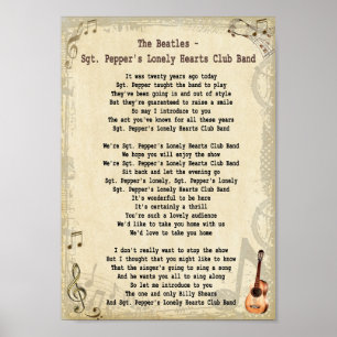 Poster Poema lírico só da canção da banda do clube do