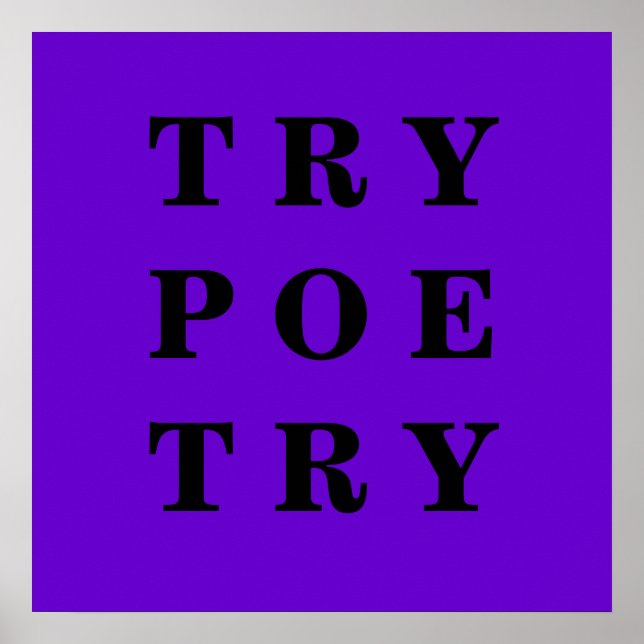 Poster Poesia (Frente)