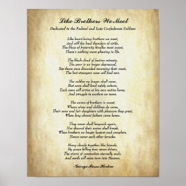 Poster Poesia Afro-Americana Como Irmãos Nós Encontramos