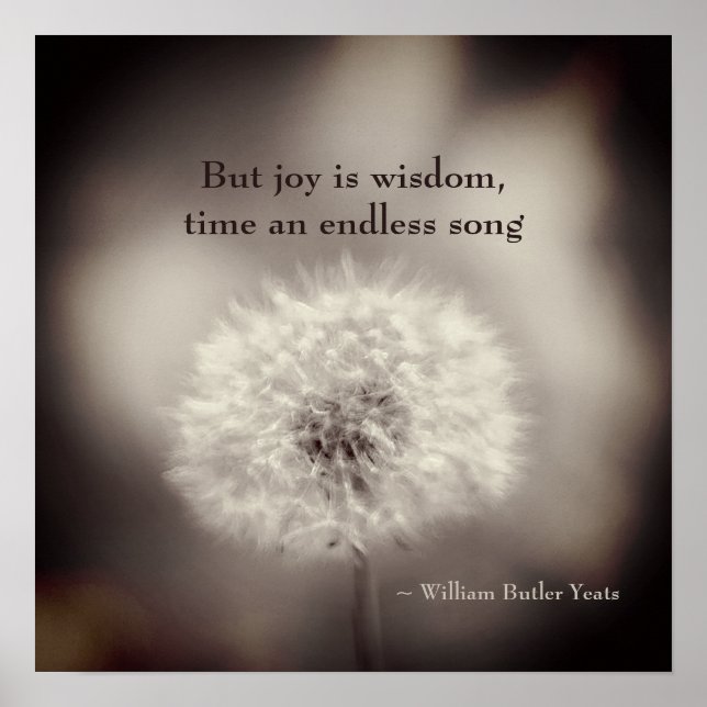 Poster Poesia Dandelion (Frente)