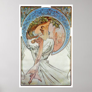 Pôster Poesia, Mucha