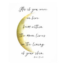 Poesia Neruda da Fase da Lua ouro